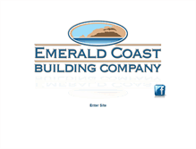 Tablet Screenshot of emeraldcoastbuilding.com